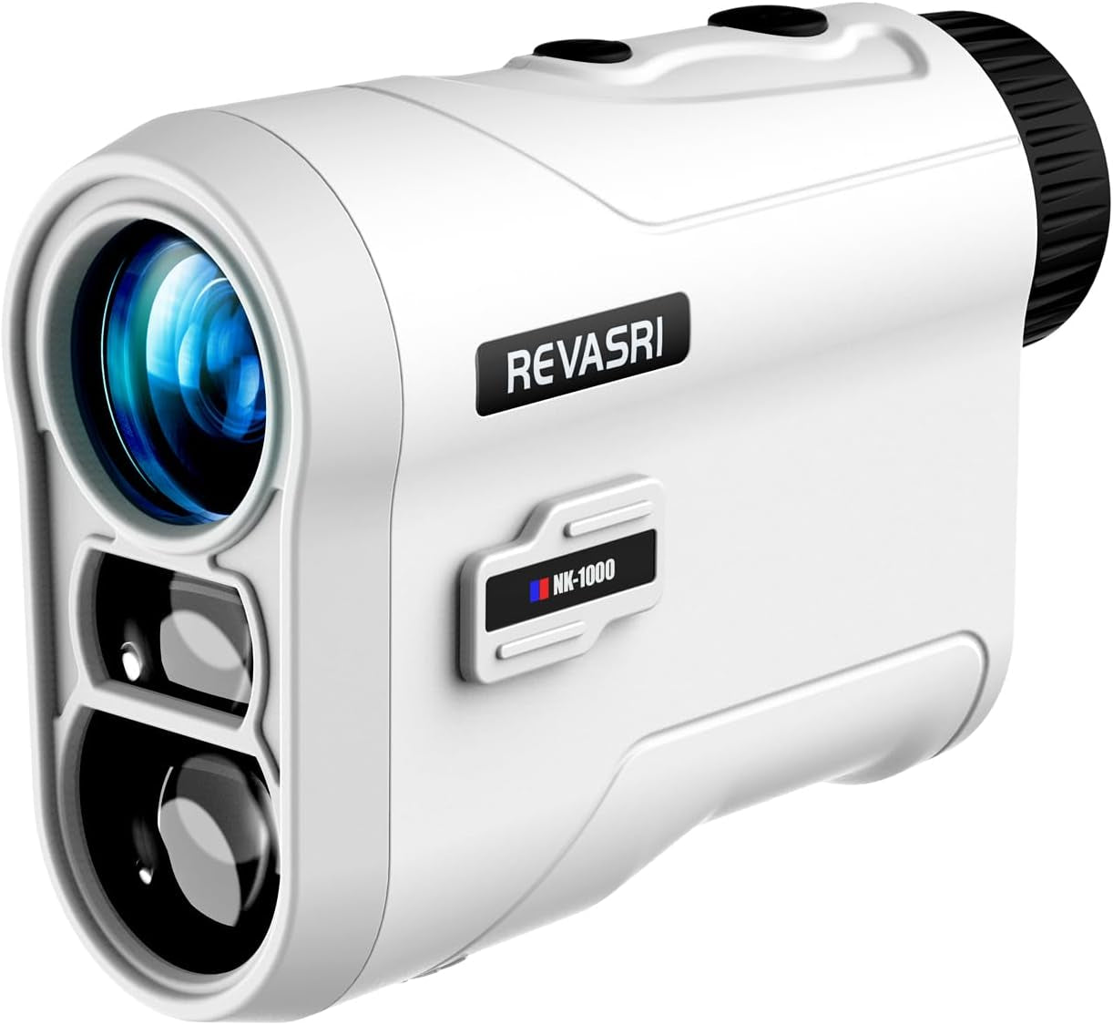 Golf Rangefinder with Slope and Flag Pole Lock Vibration, External Slope Switch for Golf Tournament Legal, Rangefinders with Rechargeable Battery 1000YDS Laser Range Finder