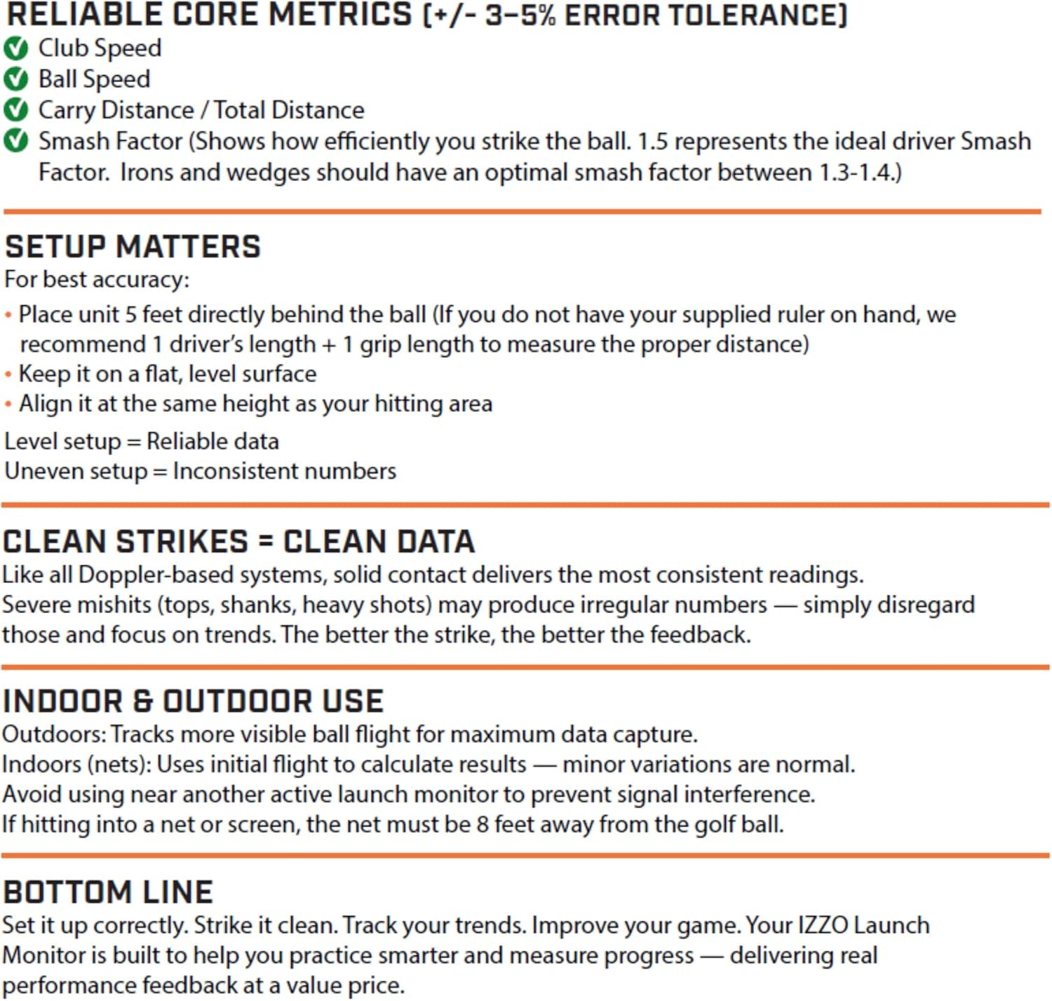 Golf Swami Launch Master Golf Launch Simulator - Golf Training Aid, Lite