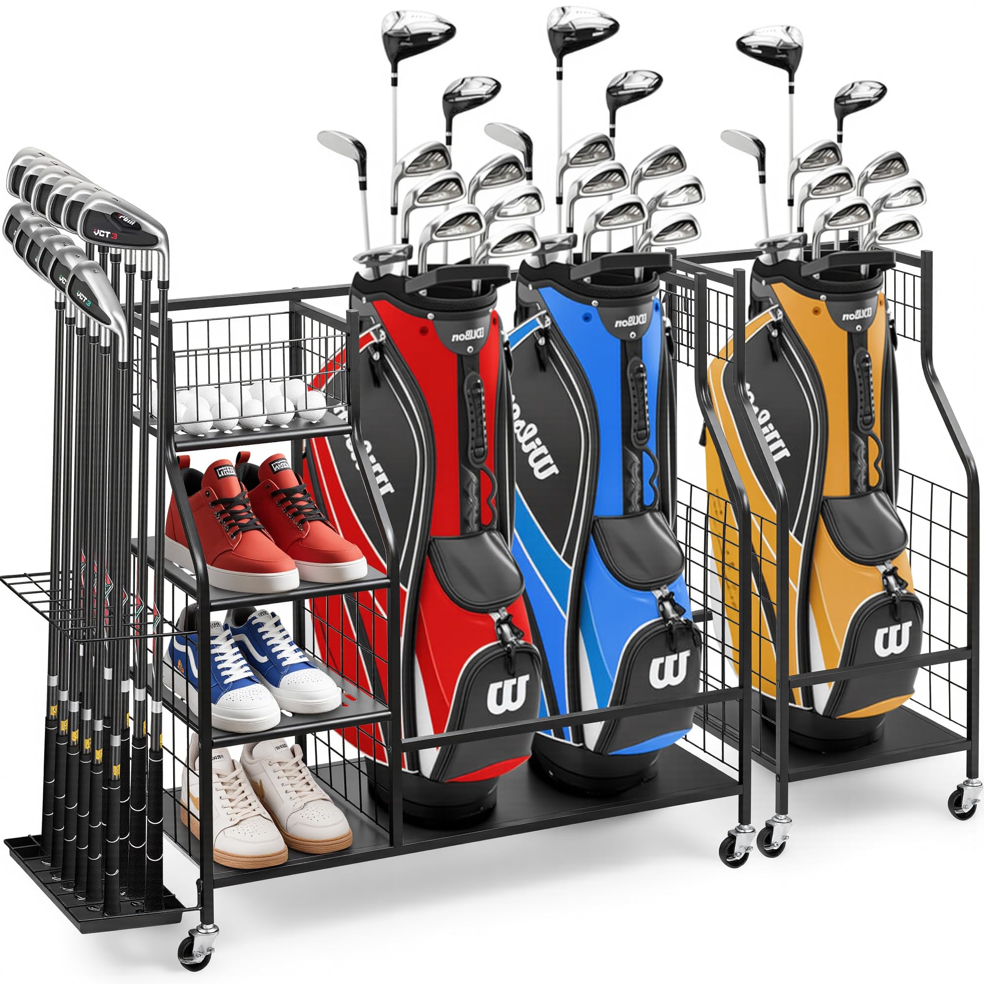 Violeza Golf Gear Organizer Cart
