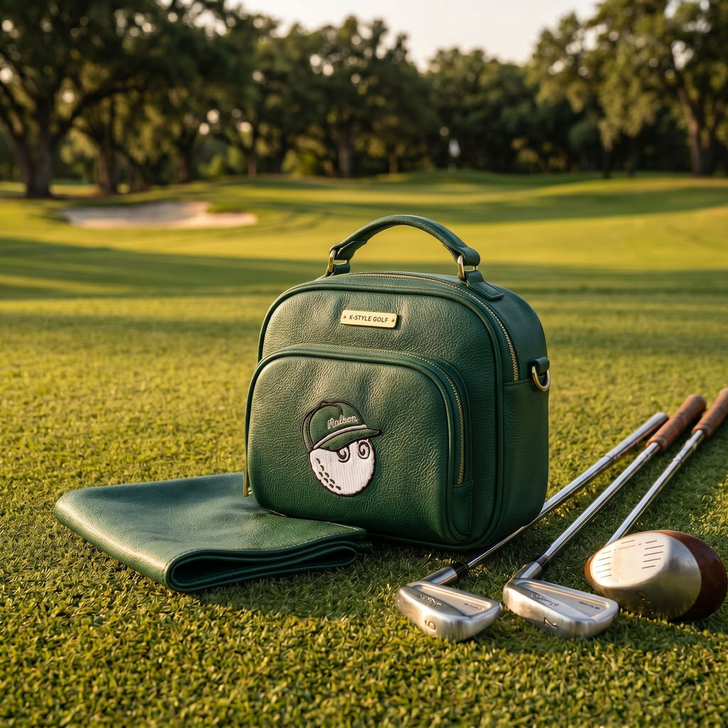 Korean Styled Canvas Golf Tote